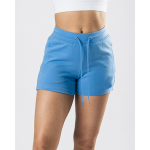 Shorts Deportivos de Algodón Ecológico Transpirable para Mujer, Tallas Grandes, Corte Recto, Antiarrugas, Secado Rápido, Elásticos para Verano - Product Image 2