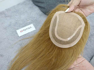 Extensiones de cabello 100% vietnamitas de primera calidad, color rubio personalizable, todas las longitudes, belleza natural. - Product Image 6