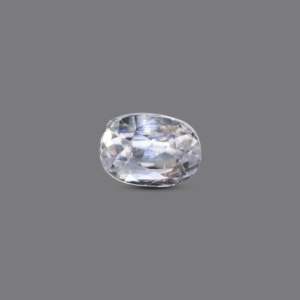 Handcrafted 4.15 Carat Square Cut White CZ Loose Gemstone for Fine Jewelry - Product Image 1