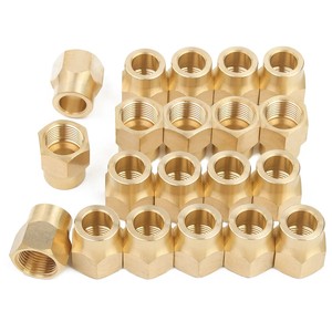 Écrou hexagonal de précision en laiton Ambark Overseas Limited, surface lisse forgée, basse pression (AOL-154(SAE) # 010167)) - Product Image 2