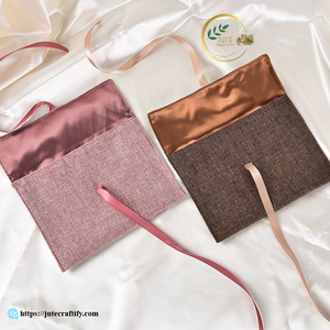 Jute Return Gift <b>Pouches</b> – Eco Friendly <b>Drawstring</b> Gift Bags for Wedding, Birthday, Party Favors and Corporate Gifts Wholesale - Product Image 2