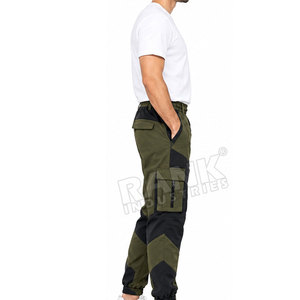 Pantalons cargo pour hommes, décontractés, multi-poches, en coton durable, pantalons cargo pour hommes, pantalons de randonnée en plein air - Product Image 6