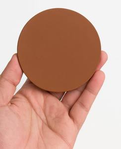 Sous-verres ronds en cuir personnalisés - Sous-verres de bar avec logo personnalisé pour la maison, les restaurants et les promotions - Product Image 4