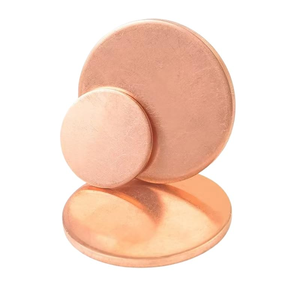 Pure Copper Blank Round Coins for Stamping Engraving Metal <b>Craft</b> Blank Decorative Round Copper Plan Coin - Product Image 3