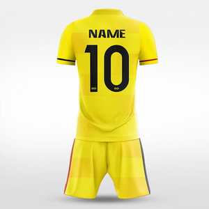 Tenue de match de football personnalisée, ensemble d'uniformes respirants pour équipe, maillot de football respirant - Product Image 6