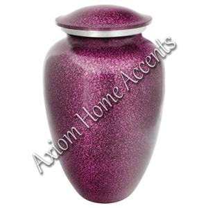 Sofisticada urna de cremación de aluminio con diseño artístico único Recuerdo conmemorativo de Axiom Home Accents - Product Image 4