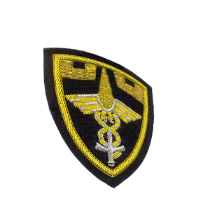 Badges de luxe faits à la main de haute qualité, brodés, écologiques, sans nickel, service OEM sur mesure, dernier design, vente en gros - Product Image 4