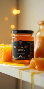 Miel de Shilajit naturel pur Texture lisse dorée Mélange d'herbes biologiques Arôme riche Produit frais Convient pour l'exportation et la vente au détail - Product Image 5