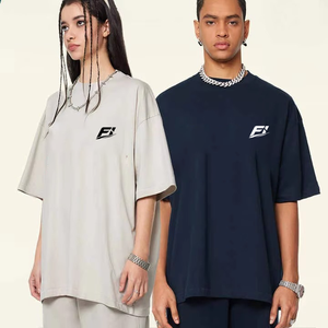 Camisetas Blancas Extra Grandes de Algodón para Hombre, Cuello Redondo, Manga Corta, Estilo Urbano, Marca Privada, Proveedor Mayorista en EE. UU. - Product Image 2