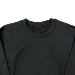 Sudaderas Casuales de Invierno con Cuello Redondo para Hombre y Mujer, Color Negro, Diseño Sólido, Parches Bordados, Transpirables, para Hermandades y Fraternidades - Product Image 2
