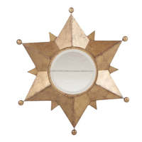 Miroir mural décoratif moderne en fer doré de haute qualité pour la maison, le salon, la chambre à coucher, la table de maquillage