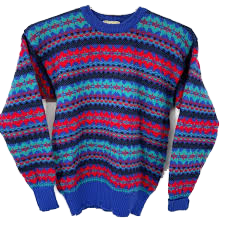 Pull d'hiver à col rond pour femmes en laine Pull personnalisé pour femmes à col rond - Product Image 2