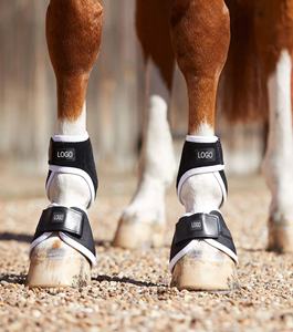 Bottes de thérapie de soins du cheval de conception élégante et à la mode Bottes de fetlock magnétiques d'équitation de meilleure qualité pour les spectacles d'équipement de chevaux - Product Image 2