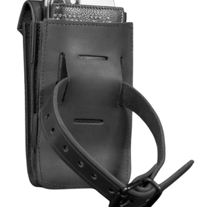 ซองหนังคาดต้นขา MR-S LEATHER หนังพรีเมียม ปรับขนาดได้ สีดำ อุปกรณ์เสริมสำหรับชุดคลับ - Product Image 6