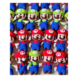 Muñecos Amigurumi de Ganchillo de Oveja con Vestido Verde Grabado en Lana, Mochila, Juguete de Peluche de Moda de Dibujos Animados, Forma 3D, Llavero Suave con Mosquetón - Product Image 4