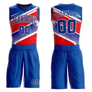Maillot de basketball unisexe personnalisé avec broderie en twill, respirant, grande taille, léger, en maille, uniforme de basketball - Product Image 6