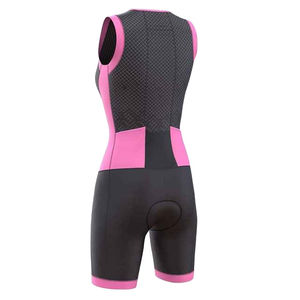 Traje de Triatlón Sublimado al por Mayor para Hombre, Talla Grande, Resistente al Viento, Reversible, para Ciclismo y Carrera, Manga Corta con Dos Bolsillos - Product Image 6