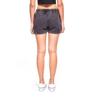 Shorts de Mujer, Estilo Vintage, Lavado Ácido, Algodón Grueso, Diseño Urbano, Logotipo Personalizado, Shorts Casuales de Verano, Venta al Por Mayor - Product Image 6