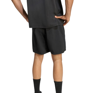 Shorts de survêtement gris personnalisés pour hommes, taille élastique, cordon de serrage, poches latérales, coupe décontractée au-dessus du genou, marque privée, vente en gros - Product Image 1