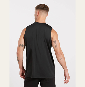 Débardeur de sport pour homme personnalisé, séchage rapide, respirant, pour la course, la musculation et le fitness, vente en gros - Product Image 2