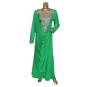 OEM islámico largo Kaftan vestidos de calidad nigeriana último diseño para adultos Ethics paños de India Abaya tipo - Product Image 1