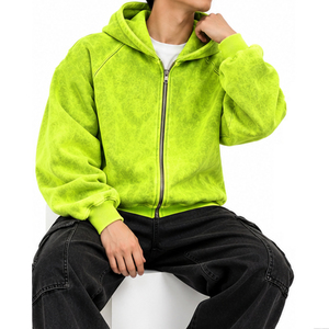 เสื้อฮู้ดดี้โอเวอร์ไซส์ 450GSM ล้างสีแบบแอซิดวอช ผลิตตามสั่งจากโรงงานเสื้อผ้า สำหรับใส่ในชีวิตประจำวัน เหมาะสำหรับผู้ซื้อต่างประเทศ - Product Image 1