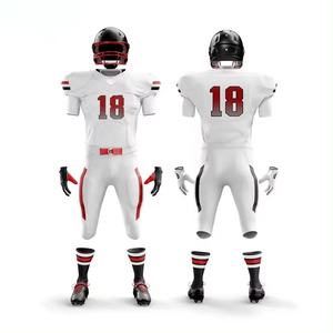 Custom Designs Men American Football Uniform American Football Jersey And Short Sports Wear Set Unisex American Football Uniform - Product Image 4