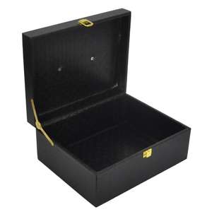 Home Accessories Decorative Leather Box Pure Leather Storage Jewelry Display Luxury Gift Boxes & <b>Bins</b> Silver Horse Bit Style - Product Image 6