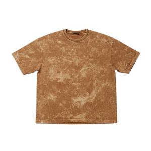 เสื้อยืดผู้ชายไซส์ใหญ่ ลายมัดย้อม ผ้าฝ้าย แขนสั้น คอกลม สไตล์ลำลอง ทรงพอดีตัว ความยาวปกติ - Product Image 1