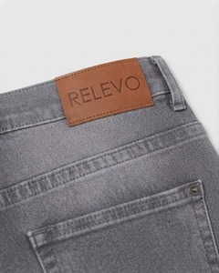 Pantalones Vaqueros Personalizados de Primera Calidad, Fabricante de Jeans al por Mayor, Jeans Holgados de Mezclilla de Algodón para Hombre y Mujer, Corte Recto y Relajado - Product Image 4