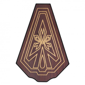 Réplique de l'axe de combat de Gimli de Le Seigneur des Anneaux, hache à double lame des Nains, qualité industrielle, manche en acier au carbone, support mural en bois - Product Image 3