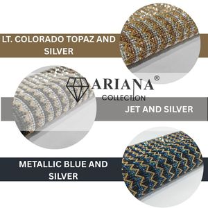 Láminas de Cristal Premium, Malla de Diamantes de Imitación Brillantes para Prendas, Vestidos de Novia, Manualidades, Zapatos, Bolsos y Accesorios de Moda - Product Image 4