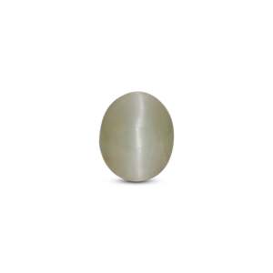 Loose Pink Ruby Opal Catseye Gemstone 3.43 Carat Oval Faceted for Fine Jewelry - Product Image 1