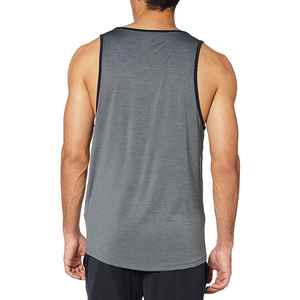 SOLID INTERNATIONAL High Quality Men's Adult Size <b>Tank</b> <b>Top</b> Quick Dry Breathable Eco Friendly Polyester Cotton Hip Hop Style - Product Image 2
