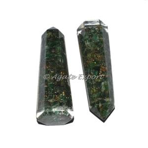 Pierre Semi-Précieuse Artisanat Amazonite Orgonite Obélisque pour la Guérison - Product Image 5