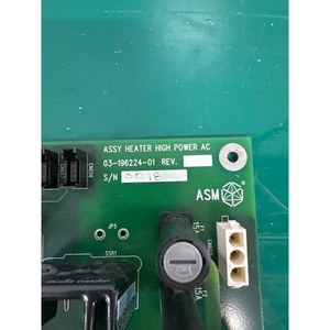 ASM ASSY HEATER HIGH POWER AC BOARD 03-196224-01 Ensemble soufflet à vide d'occasion, pièces d'équipement Legacy Semiconductor - Product Image 5