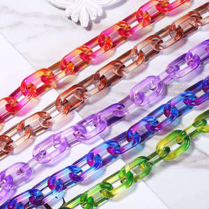 โซ่เรซิ่นหลากสีสันน่ารัก สไตล์ศิลปะ งานฝีมือ DIY กำลังเป็นที่นิยม ตกแต่งบ้านด้วยเทคนิคการหล่อรูปทรงแปลกตา - Product Image 3