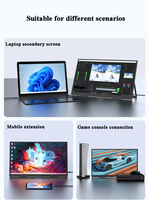 Prix usine 10.5-25 pouces moniteur Portable 2K 4K FHD 180Hz moniteur Portable de jeu à double écran pour ordinateur portable