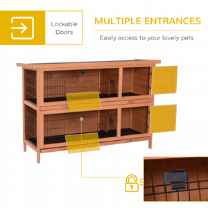 Wooden Rabbit Cage for Pets Pet Houses & Furniture - Product Image 3