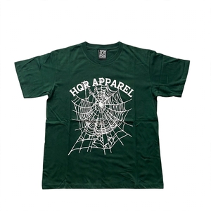 เสื้อยืดคอกลมแขนสั้นสีแดงพรีเมียมสำหรับผู้ชาย ผ้าฝ้าย ระบายอากาศได้ดี ทรงปกติ สีพื้น สไตล์สตรีทแวร์ - Product Image 3