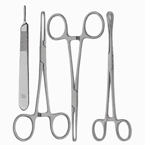 Juego de 24 Instrumentos Quirúrgicos Manuales para Reparación de Tendones, Kit de Instrumentos Quirúrgicos de Acero Inoxidable - Product Image 2