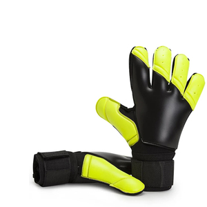 Gants de gardien de but en latex respirant pour la vente en gros, entraînement professionnel, antidérapants, fermeture auto-agrippante, personnalisables - Product Image 3