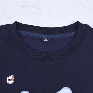 Sudadera con cuello redondo What Meme para hombre, corte regular, algodón French Terry, informal para exteriores, jersey de otoño con estampado frontal de diseño de dibujos animados - Product Image 5