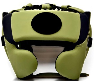Casco de Boxeo de PVC con Protección para la Cabeza para Entrenamiento de MMA y Muay Thai, con Acolchado de Espuma, Ecológico, Transpirable y de Alta Protección Contra Impactos - Product Image 1