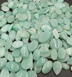 Lote de Cabujones de Amazonita Natural de Grado AAA |   Piedras Lisas Color Verde Océano para Joyería Destacada |   ARTS JEWELS - Joyas Sueltas al por Mayor - Product Image 2
