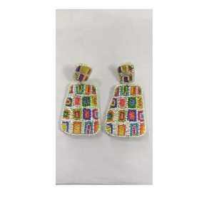 Bijoux créatifs faits main uniques et élégants en résine de designer vintage, peints à la main, écologiques et faits maison - Product Image 3