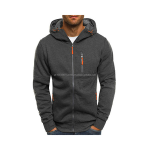 Sweat à capuche pour homme personnalisé avec logo, coton et polyester de haute qualité, imprimé, fermeture éclair, quantité, DIY, OEM, personnalisé - Product Image 5