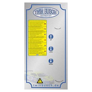 Adesivi per scatola di controllo per TW242A-FZ - Product Image 1