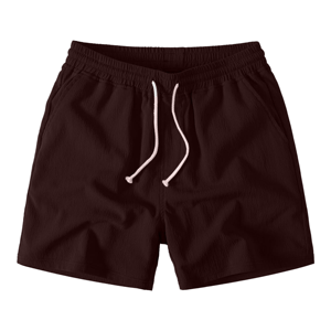 Pantalones Cortos Deportivos Casuales para Hombre, de Color Sólido, Secado Rápido, Cintura Elástica con Cordón Ajustable - Product Image 3
