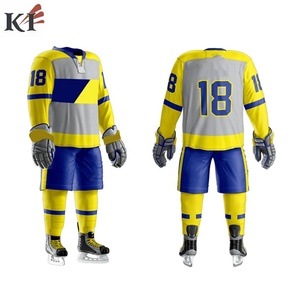 Tenues de hockey sur glace unisexes pour adultes, personnalisées avec le nom de l'équipe, imprimées par transfert thermique, service OEM, KEVEN IMPEX, vente en gros aux États-Unis 2026 - Product Image 3